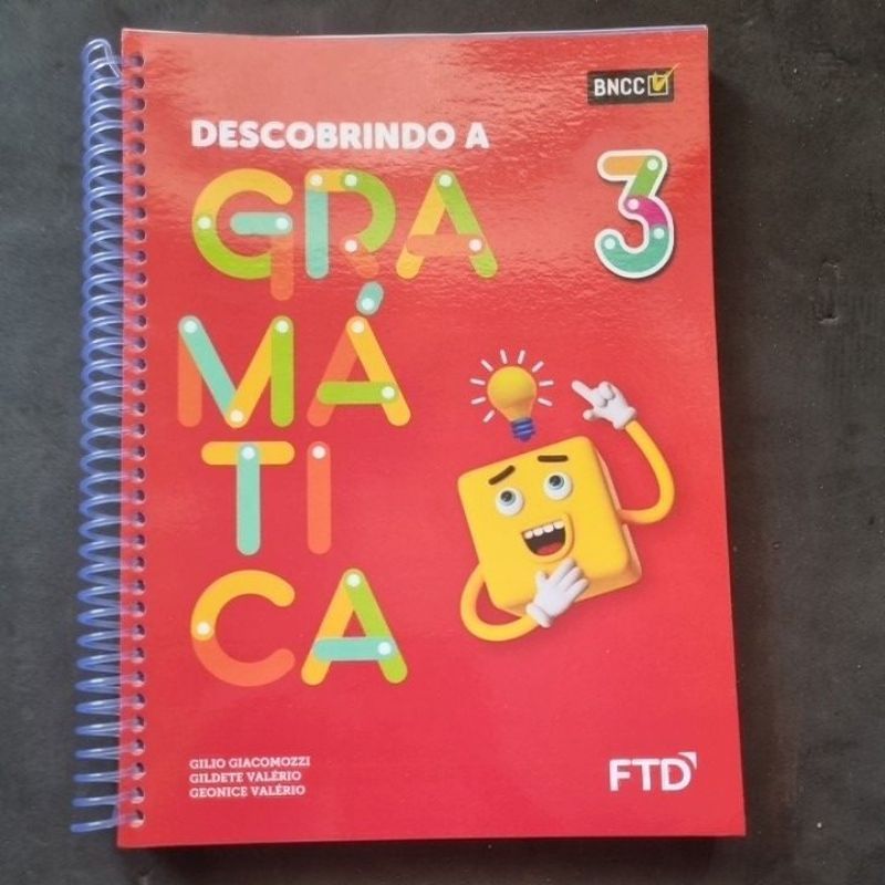 Descobrindo a Gramática 3° Ano (Livro do Aluno) | Shopee Brasil