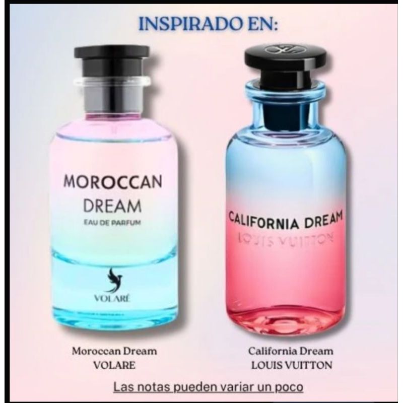 Volare Moroccan Dream カリフォルニアドリームクローン香水 PERFUME VOLARÉ MOROCCAN DREAM 100ML | Shopee Brasil