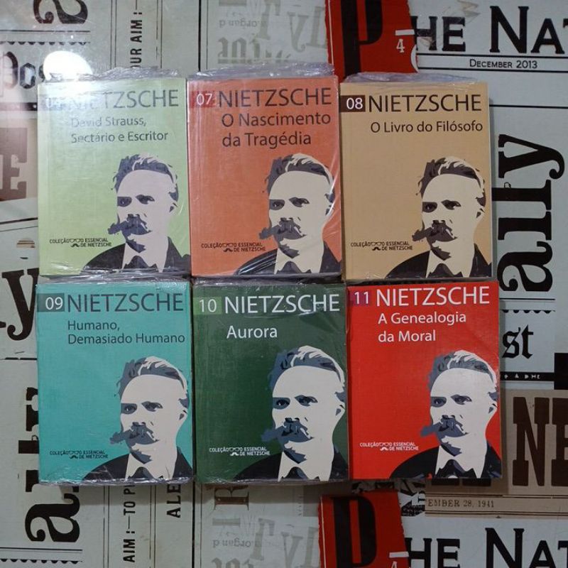 Kit 6 Livros Coleção O Essencial de Nietzsche | Shopee Brasil