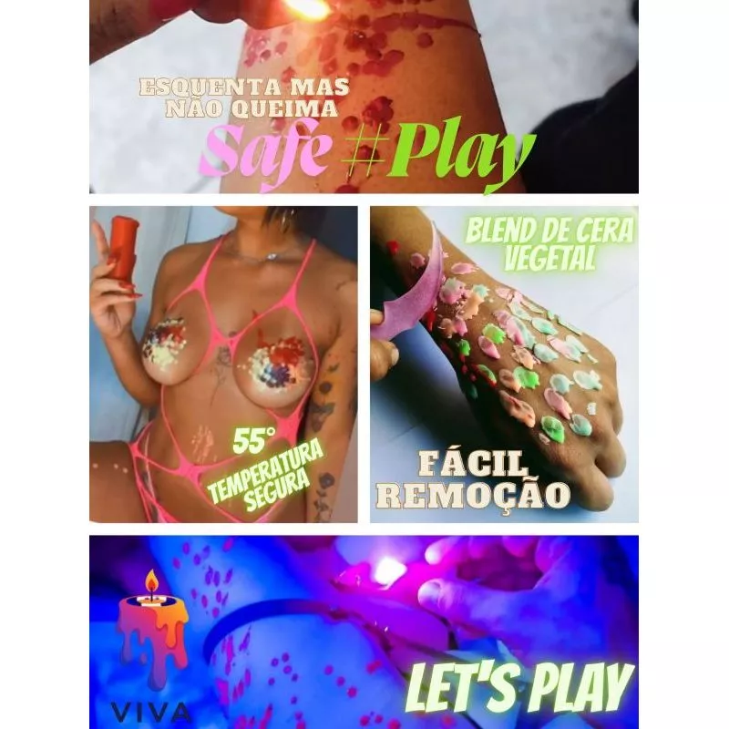 Vela para práctica de Wax Play BDSM - Bondage - Vela Sexual - Fetiche - Juego de Temperatura