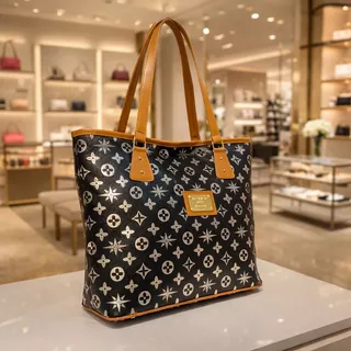 Bolsa Feminina Barata Grande de Tecido Sintético Para Revenda BS3008