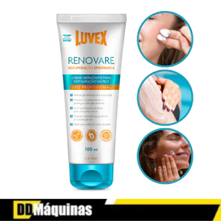 Creme Regenerador para Proteção da Pele 100g - Luvex em Oferta na Shopee