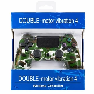controle compatível com PS4, controle sem fio, joystick, gamepad, controle Bluetooth, controle camuflado