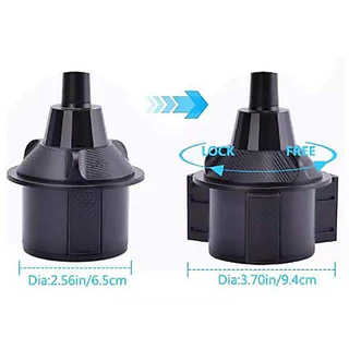 Suporte Flexível Para Celular Gps Porta Copo Premium Carro