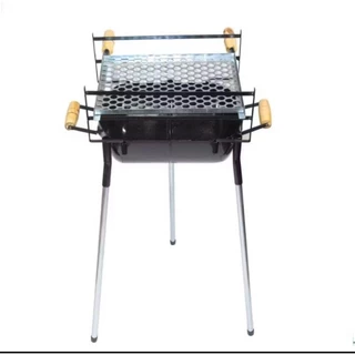 Churrasqueira Móvel a Carvão - Tok Grill: Portátil, Durável e Pronta para Churrasco
