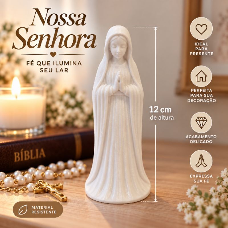 Imagem de Nossa Senhora 12 cm