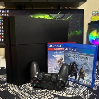 PS4 PlayStation 4 GoldHen + 4 Jogos + 1 Controle