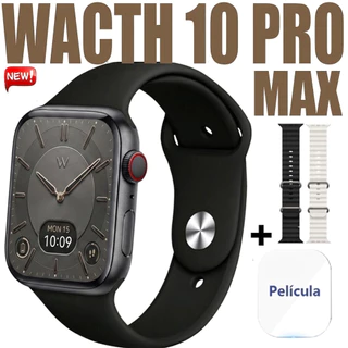 Watch 10 pro max Relógio à prova d'água inteligenteBluetooth Call Heart Rate Smartwatch