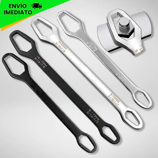Chave Boca Fixa Aço Universal 8 a 22mm Cabeça Dupla Ferramenta Resistente Multifuncional