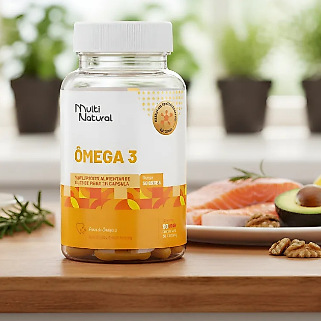 Ômega 3 1000mg Pote 90 Caps