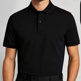 S6.Camisa Polo Masculina Piquet Atacado Uniforme