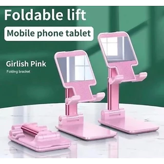 Suporte Flexível Para Celular e Tablet Dobrável, Ajustável Apoio de Mesa