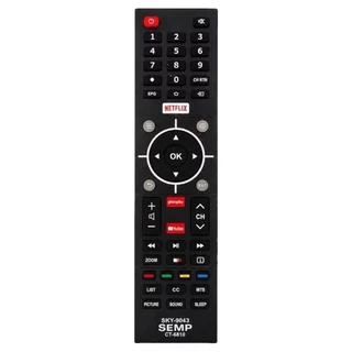 Controle Remoto Para Smart Tv Semp Toshiba 4k Ct-6840 Ct-6810 L32S3900S