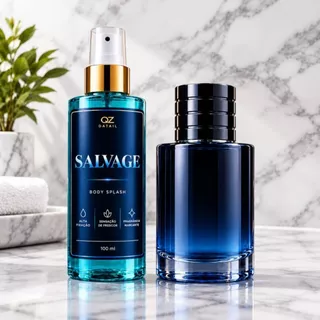 Body Splash Salvage 100ml Fragrância Marcante Sensação de Frescor