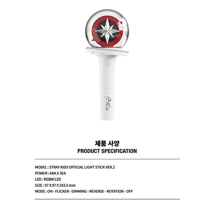 Stray Kids-LIGHT STICK Oficial ver . 2 | Shopee Brasil