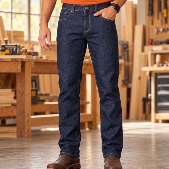 Calça de Trabalho Com LYCRA Masculina