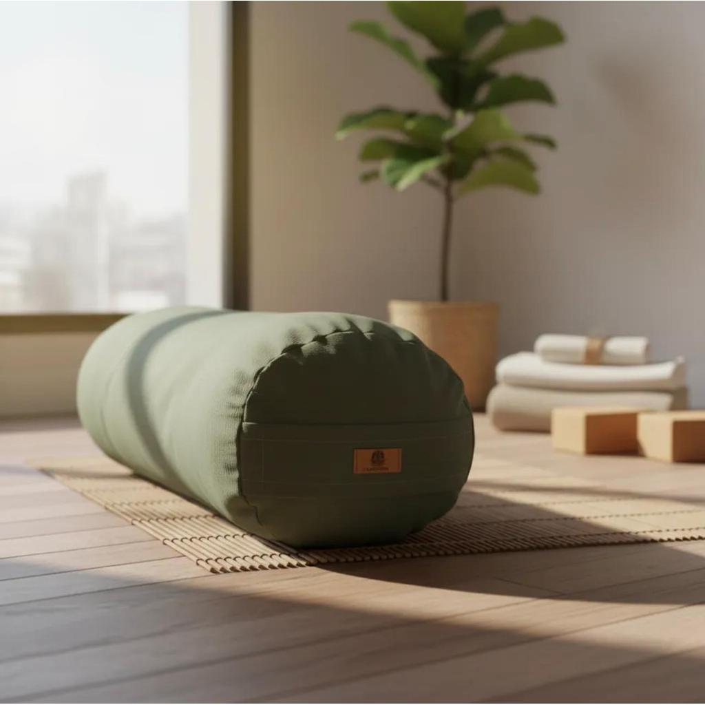 Bolster para Yoga - Apoio para Postura Restauradoras | Shopee Brasil