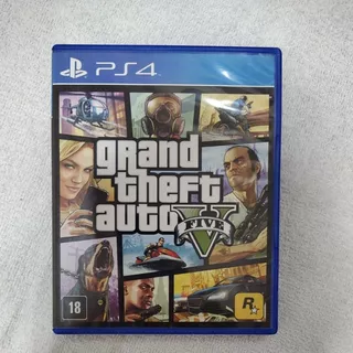 GTA V mídia física PS4