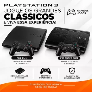 PS3 Play 3 Pronto para Jogar + Garantia