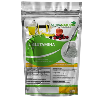 L Glutamina Importada Glutamina em Pó 600g