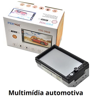 Central Multimídia Espelhamento Bluetooth 7 Mp5 Rádio Fm