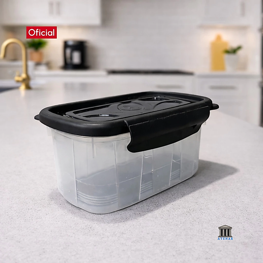 Kit 10 Marmita Conjunto Potes 850ml com Travas Laterais BPA FREE - Organizadores de Congelador - Imagem 4