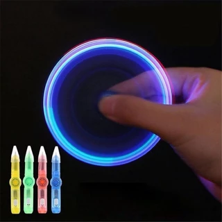 caneta Led várias cores giratoria spinner calmante