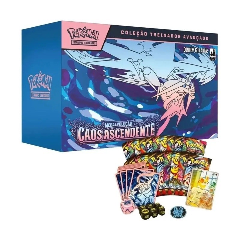 Pokémon TCG Megaevolução - ME01 - ME05 | Shopee Brasil