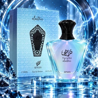 Perfume Afnan Turathi Electric EDP 90ml Compartilhável Floral Frutado