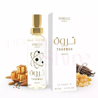 Perfume Arabe Tharwah Gold EDP 15ml Isabelle la Belle