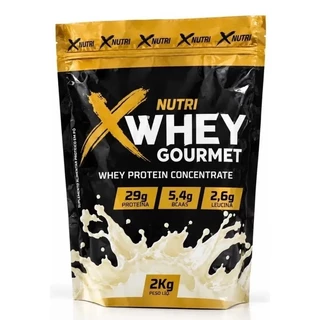 Whey Protein Concentrado 2kg X Nutri 29g Proteínas 5,4 BCCA