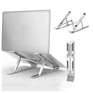 Laptop Suporte Base Notebook Tablet Alumínio Dobrável Portátil