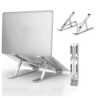 Laptop Suporte Base Notebook Tablet Alumínio Dobrável Portátil