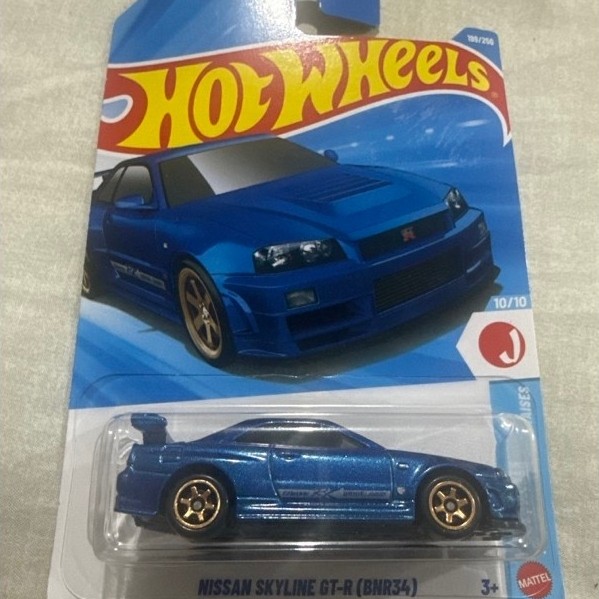 Hot Wheels Nissan Skyline GT-R (BNR34) | Shopee Brasil