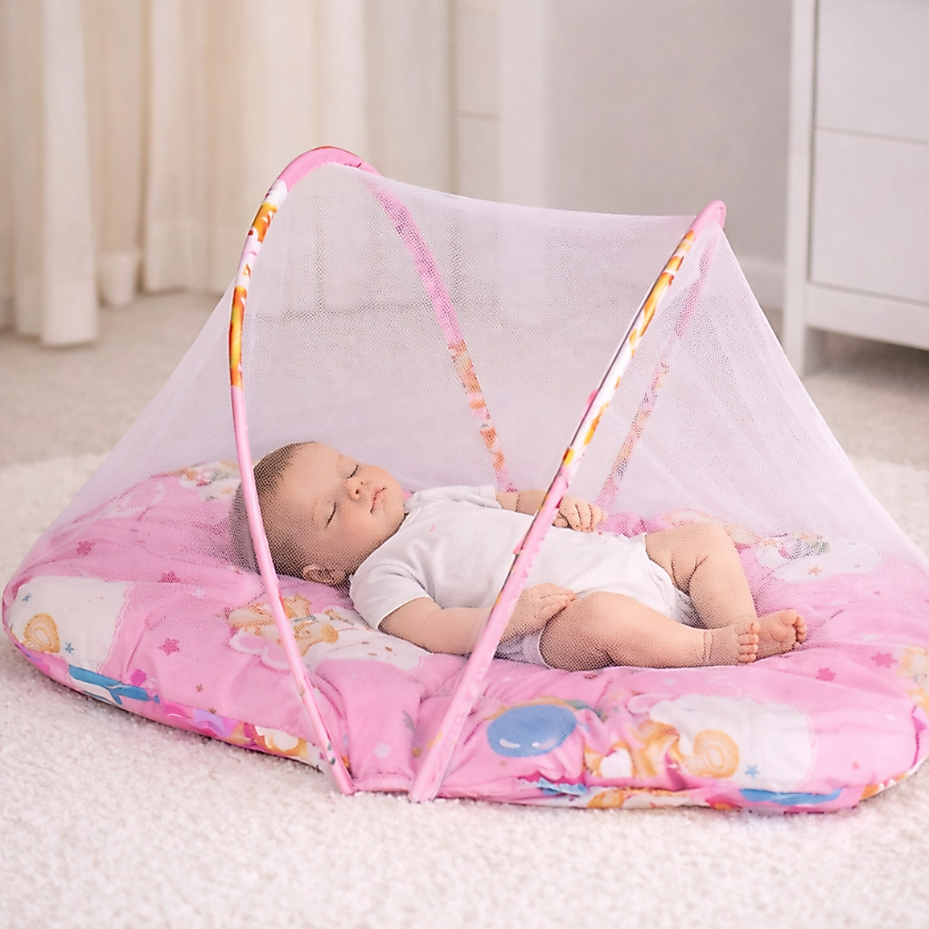 Mosquiteiro Berço Tenda Portátil para Bebê Proteção Contra Mosquitos - BERCINHO