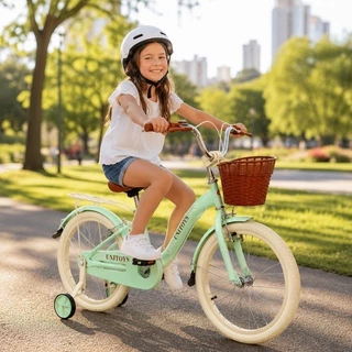 Bicicleta Infantil Sweet Aro20 Rodinhas Laterais Cesta Frontal Assento Garupa Verde