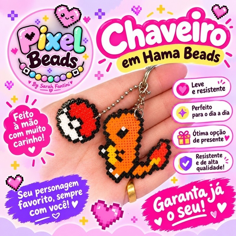 Chaveiro Pokemon | Shopee Brasil