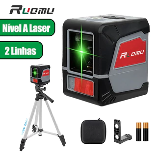 Nivel a laser profissional 2 linhas nível a laser com tripé 20M laser level