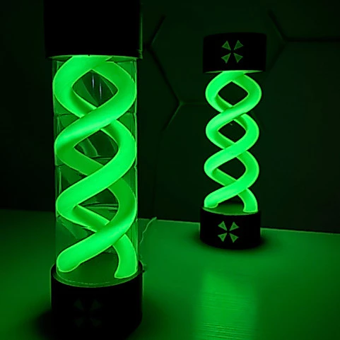 Luminária T-Vírus Resident Evil com LED USB 3D