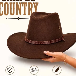 Chapéu Country Americano Cowboy Cowgirl Rodeio Barretos Sertanejo Clássico Oferta Gusttavo Lima