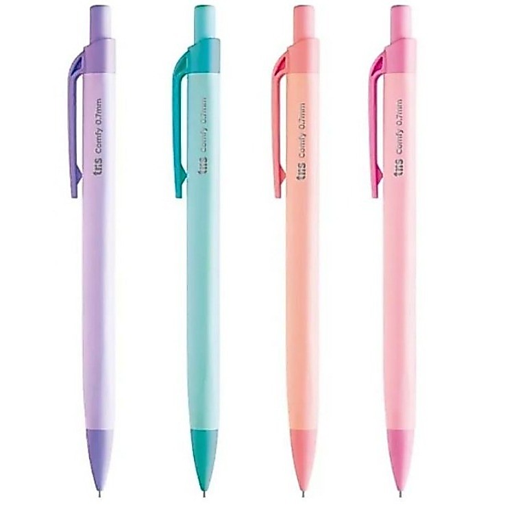 Lapiseira 0.7 mm Tris Comfy Fashion Tons Pastel- Unidade | Shopee