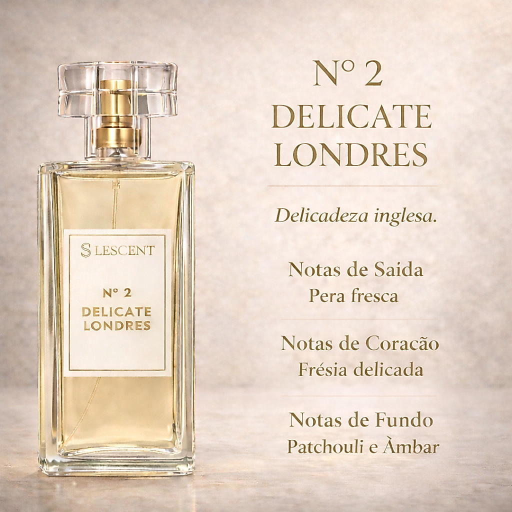 Deo colônia Lescent N2 Delicate Londres — foto 3