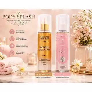 Body Splash Obsession Obsessed Inspiração VF Colônia Longa Duração e Toque de Luxo Pure Nature Sly