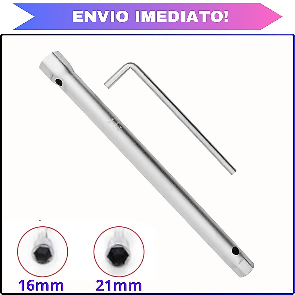 Chave De Vela de Ignição Longa 300mm 1621mm Universal