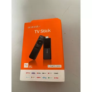 Android TV Stick TVR3 4K Smart TV Box WiFi Netflix YouTube Chromecast Controle por Voz HDMI