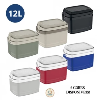 Caixa Térmica 12 litros Tropical Soprano com Alça