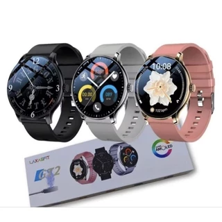 Relógio inteligente Smartwatch Redondo GT pro tela Amoled notificações modo esportes Monitor cardíaco ligações