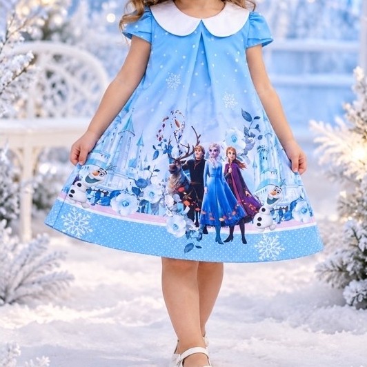 Vestido Frozen em Oferta | Shopee 2026