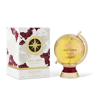 Perfume Maison Asrar Dubai London Eau de Parfum 100ml Frasco Globus