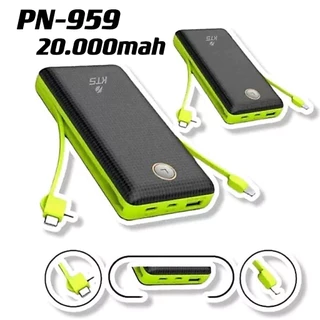Carregador Portátil 20000/10000/5000mah PN-959/956/952 Bateria Power Bank 20000mah -SULAN SELL